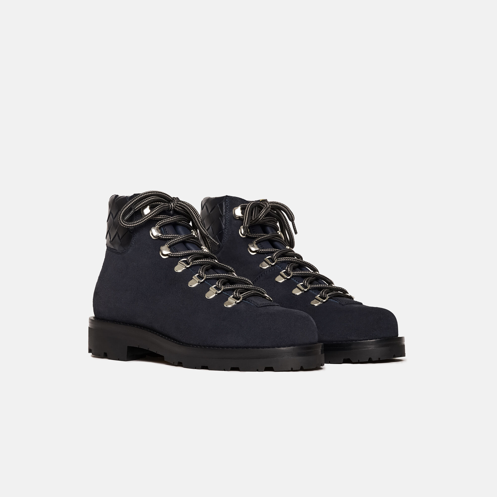 Scarosso Catherine Navy Woven Suede Navy - Suede CATHERINEBOOT