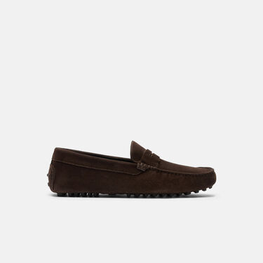Scarosso Michael Brown Suede Dark Brown - Suede MICHAELDRIV