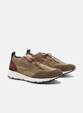 Robbie Taupe Scarosso: Taupe - Knit ROBBIESNEA