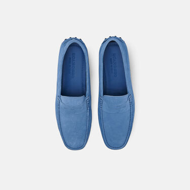 Scarosso Michael Hellblau Veloursleder Hellblau - Veloursleder MICHAELDRIV