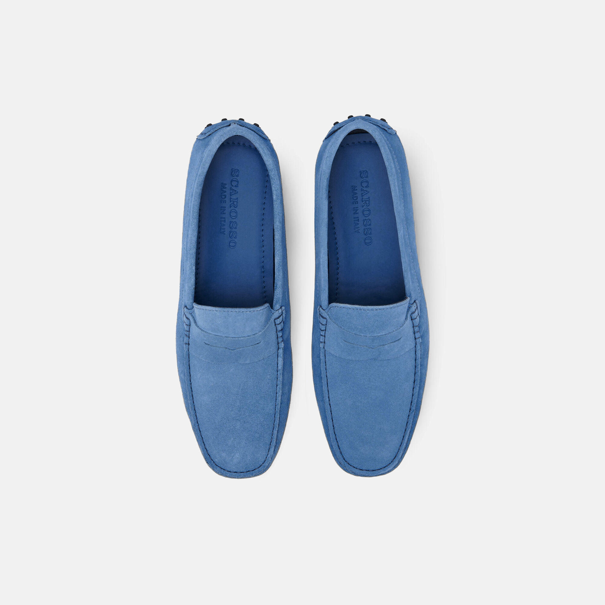 Scarosso Michael Hellblau Veloursleder Hellblau - Veloursleder MICHAELDRIV