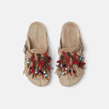 Scarosso Gea Beige Beige - Suede GEAMULE Scarosso Gea Beige Beige - Suede GEAMULE