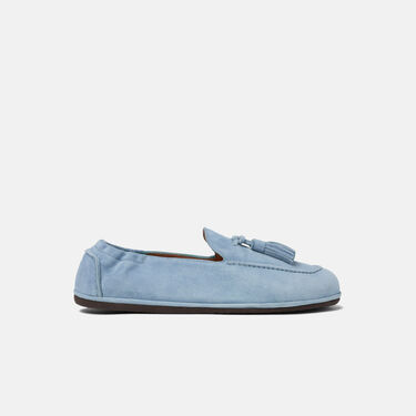 Anais Light Blue Suede Scarosso: Light Blue - Suede ANAISLOAF