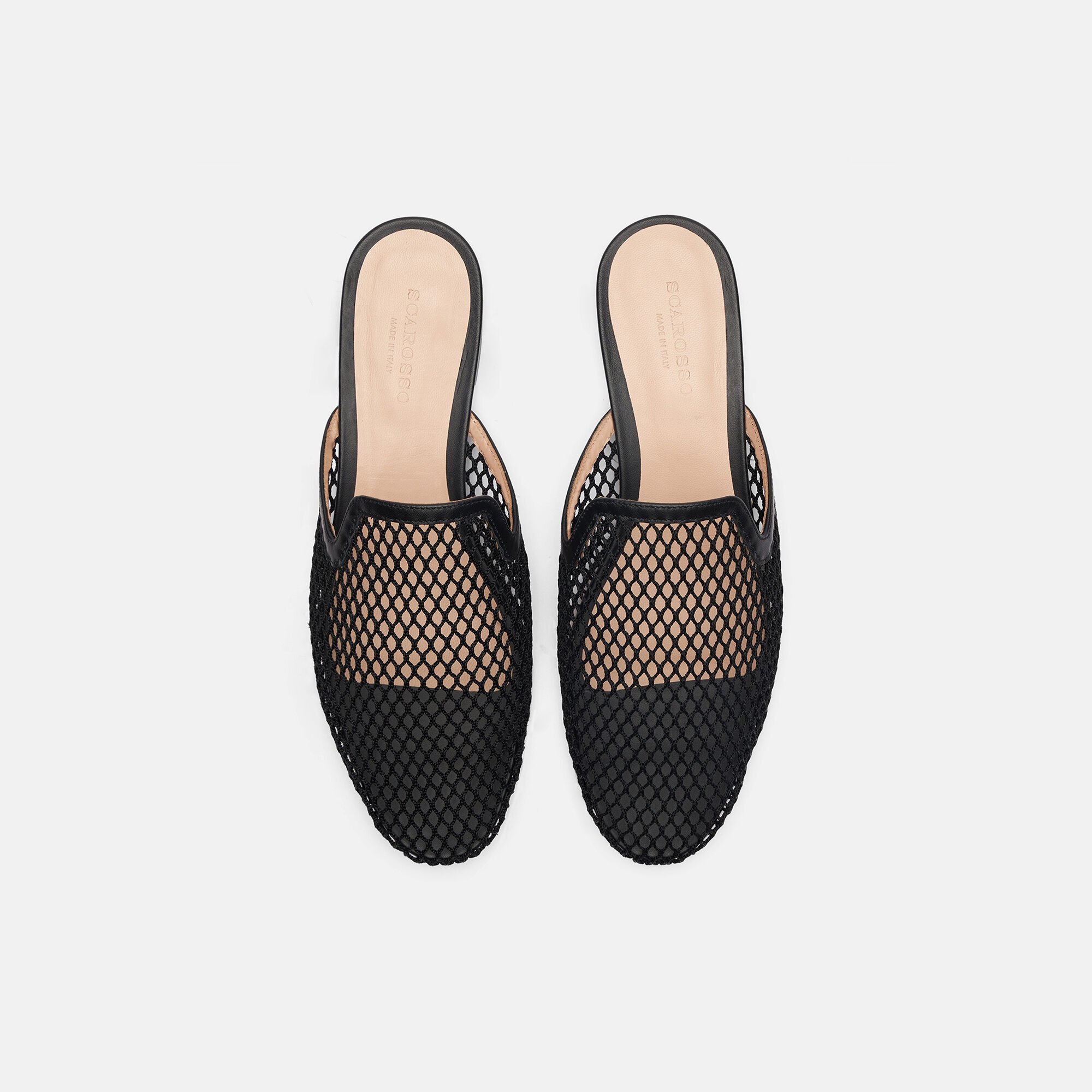 Scarosso Summer Gio Schwarz - Mesh SUMMERGIOMULE