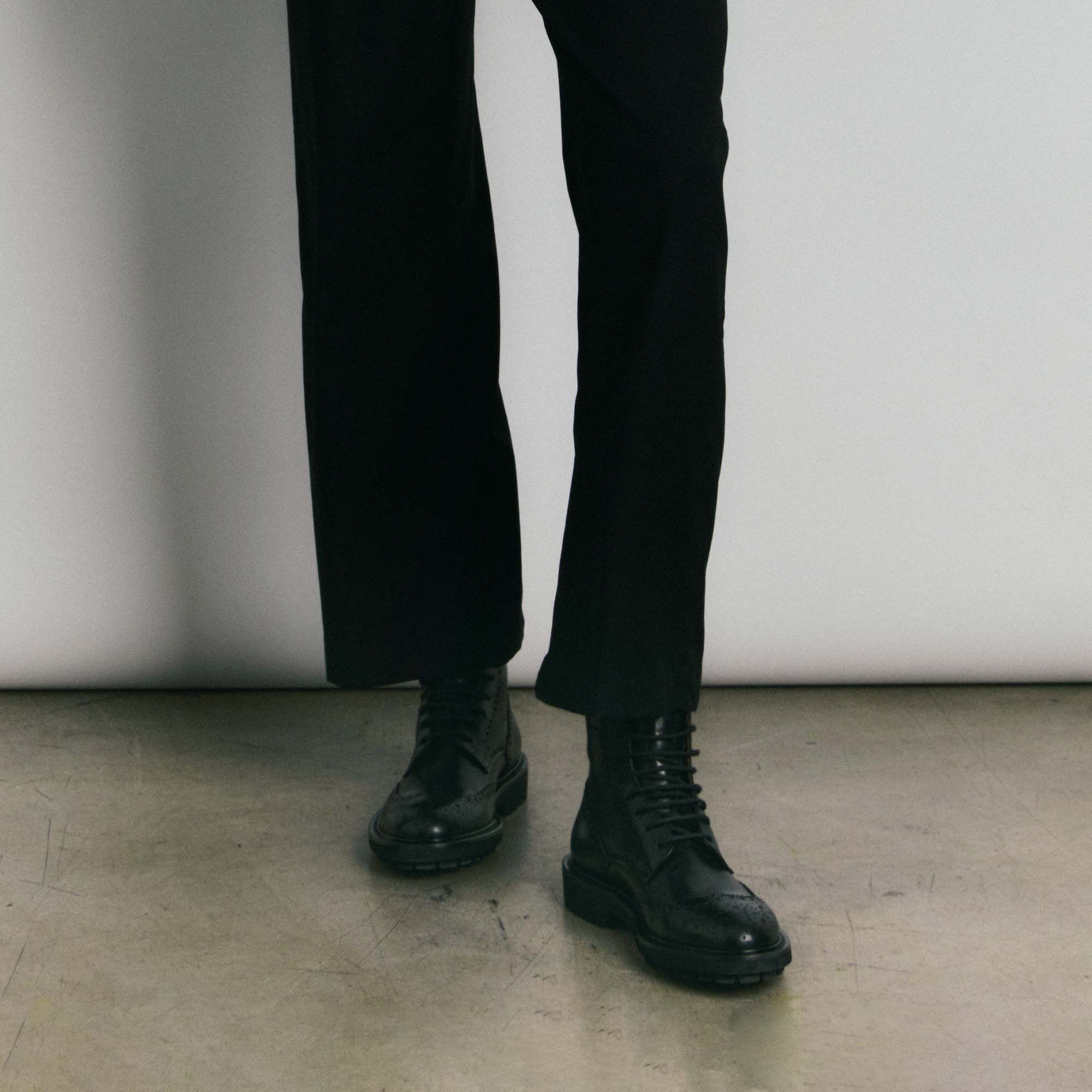 Scarosso Thomas 黑色 黑色 - 小牛皮 THOMASBOOT