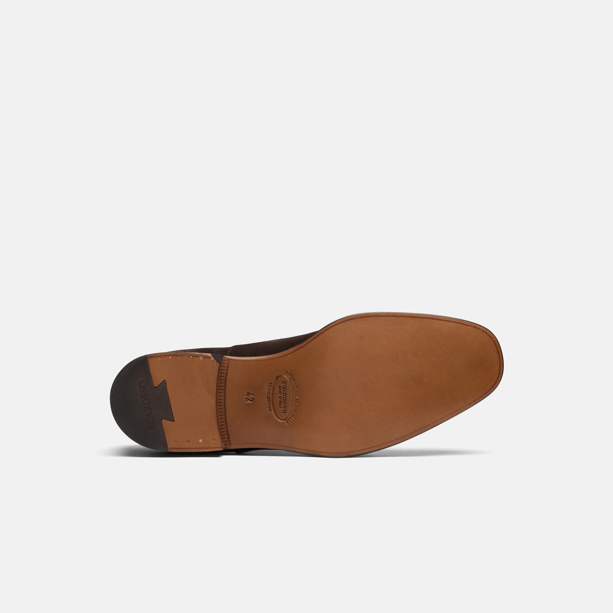 Scarosso Salvatore Marron Daim Marron - Daim SALVATOREOXFO