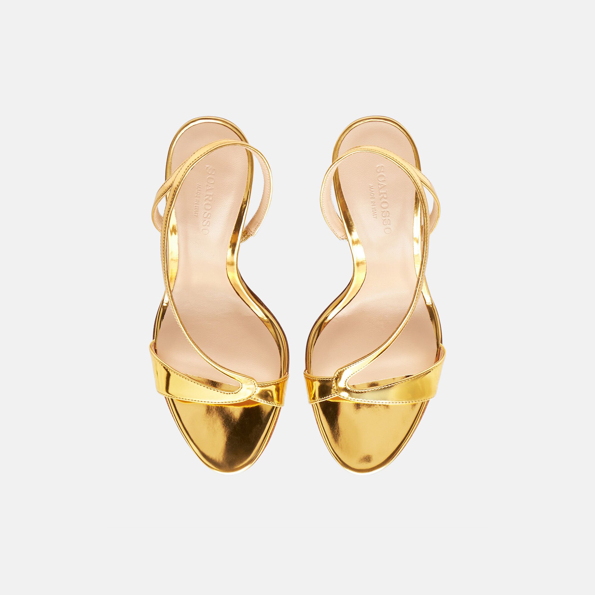 Scarosso Paula Gold  Gold - Metall PAULASAND