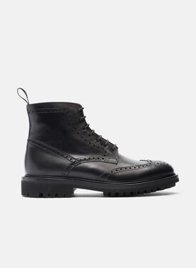 Scarosso Thomas Black Black - Suede LEONARDOANKL