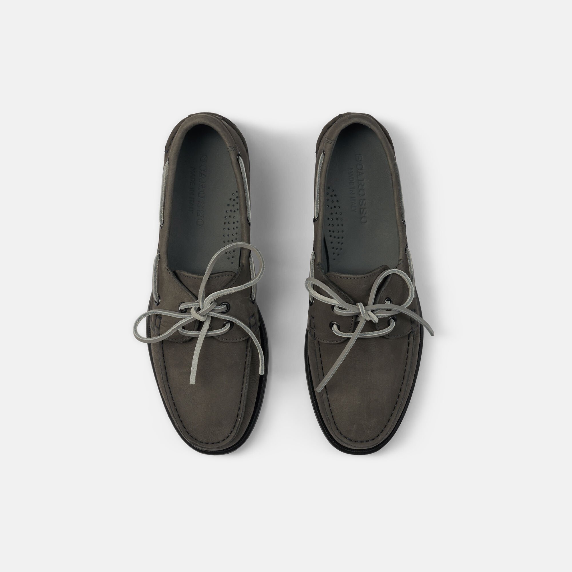 Scarosso Morgan Grey Nubuck Grey - Nubuck MORGANBOAT
