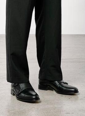 Firenze Scarosso: Black Calf FIRENZEMONK