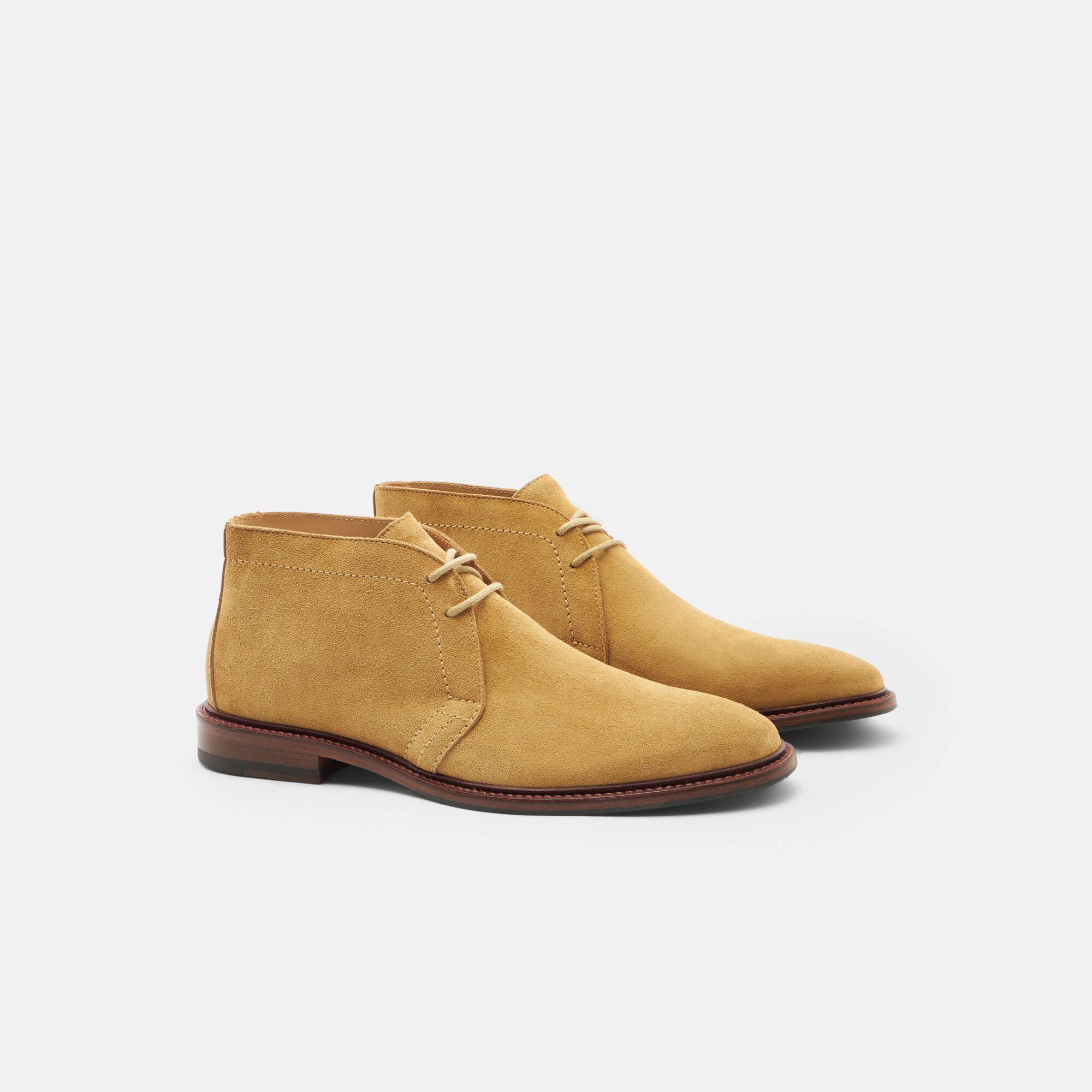 Scarosso Gary Beige Veloursleder Beige - Veloursleder GARYANKL