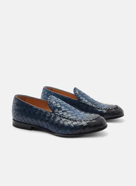 Vittorio Blue Scarosso: Blue - Calf VITTORIOLOAF