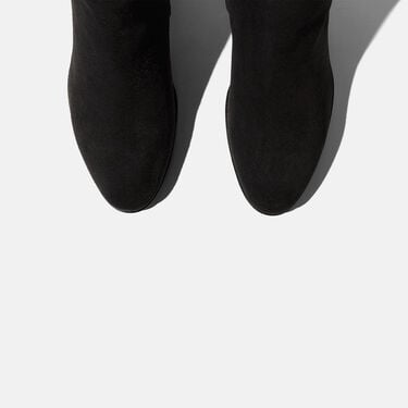 Scarosso Costanza Black Suede Black - Suede COSTANZABOOT Scarosso Costanza Black Suede Black - Suede COSTANZABOOT