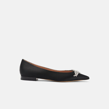Scarosso Iris Schwarz Satin Schwarz - Satin IRISBALL