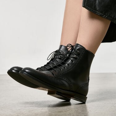 Scarosso Stefania Black Black - calf STEFANIABOOT Scarosso Stefania Black Black - calf STEFANIABOOT