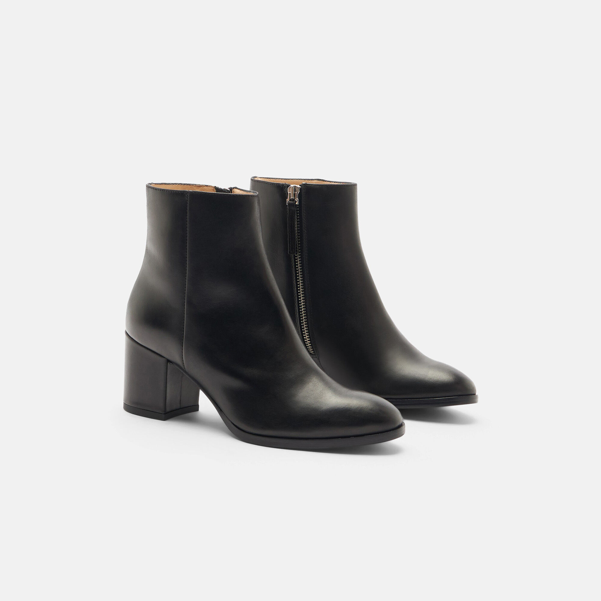 Scarosso Costanza Black Black - calf COSTANZABOOT