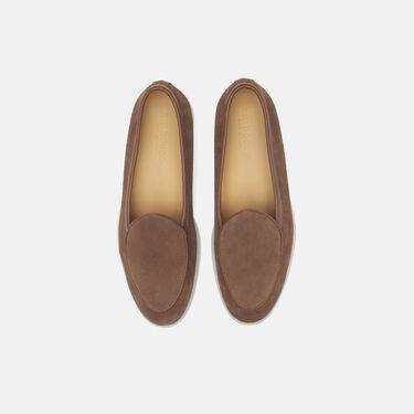 Scarosso Livio Braun Veloursleder Braun - Veloursleder LIVIOLOAF
