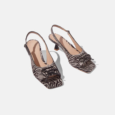 Scarosso Bella Zebra Pony Zebra print - Pony BELLAPUMP
