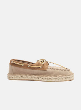 Scarosso Kai Stone Suede Taupe - Nubuck LINOESPA