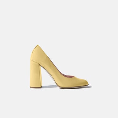 Lavinia Yellow Patent Scarosso: Yellow Patent LAVINIAPUMP