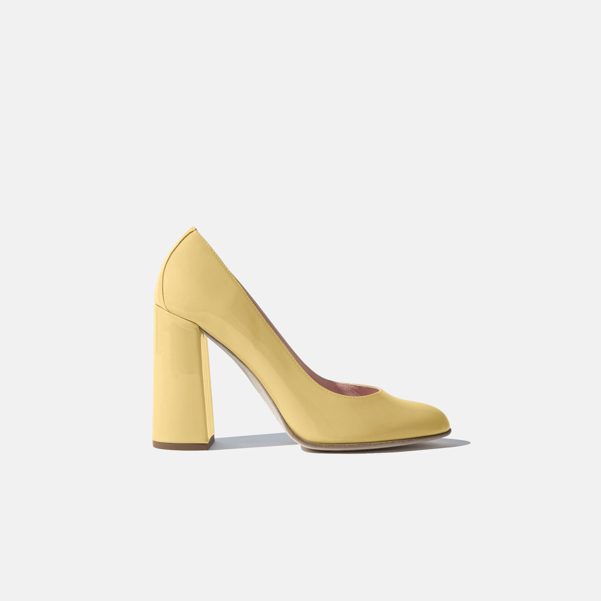 Lavinia Yellow Patent Scarosso: Yellow Patent LAVINIAPUMP