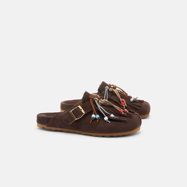 Scarosso Gea Brown Brown - Suede GEAMULE