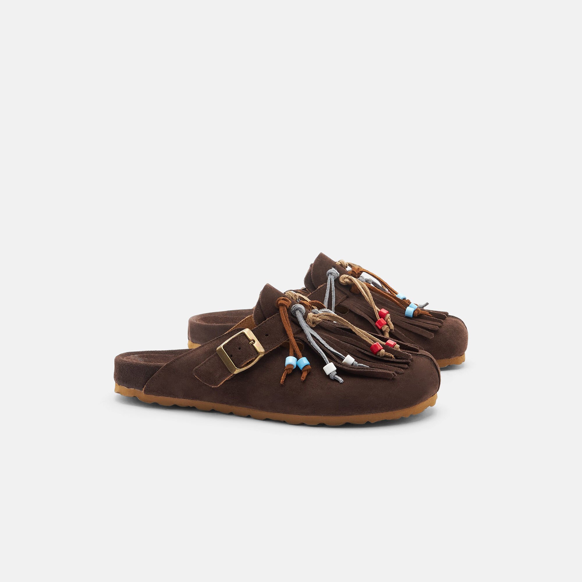 Scarosso Gea Brown Brown - Suede GEAMULE