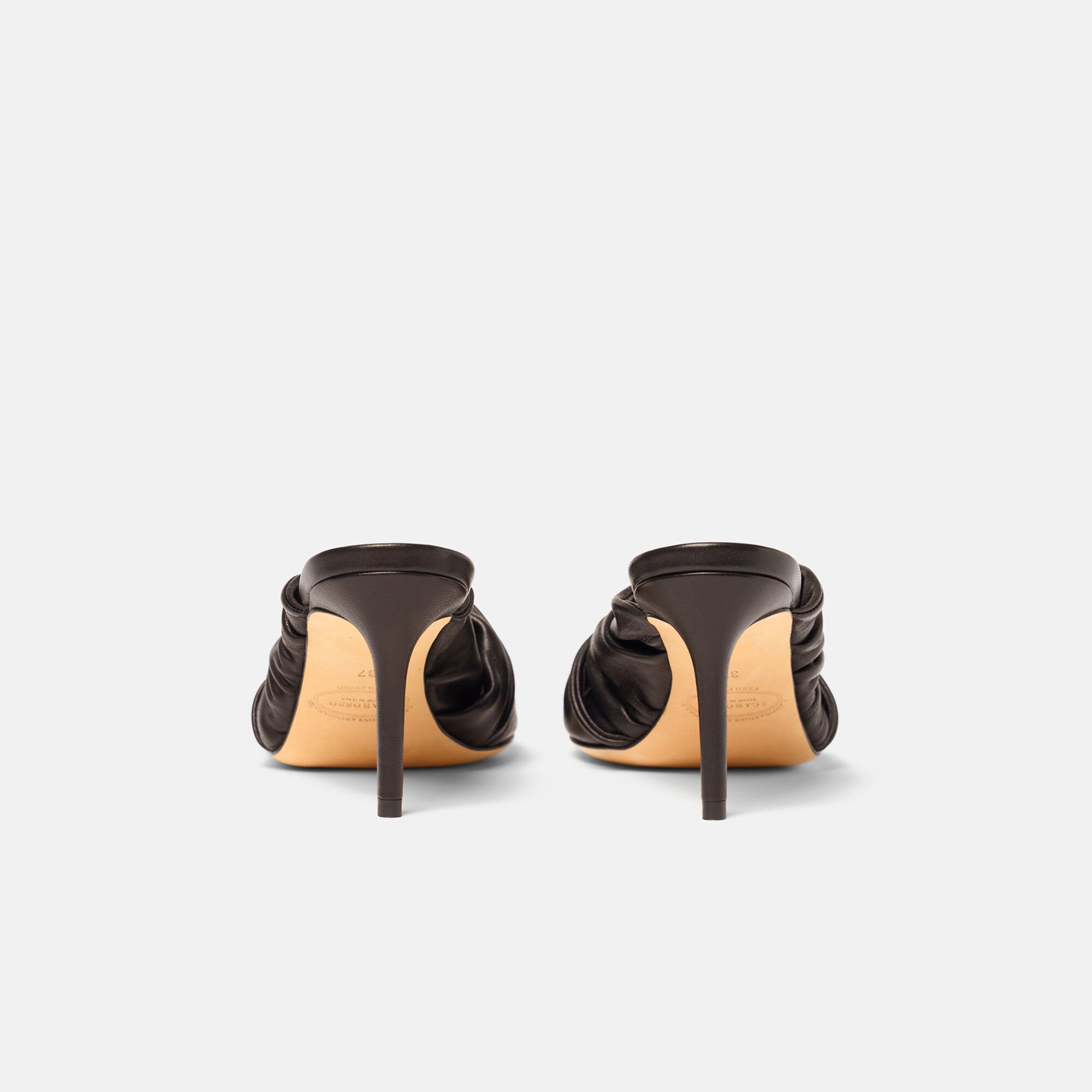 Kiki Chocolate Scarosso: Chocolate - Calf KIKISAND