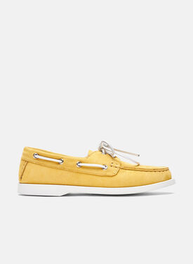Scarosso Oprah Yellow Nubuck Turquoise - Suede LUDOVICALOAF