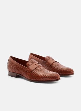 Andrea Cognac Scarosso: Cognac - Calf ANDREALOAF