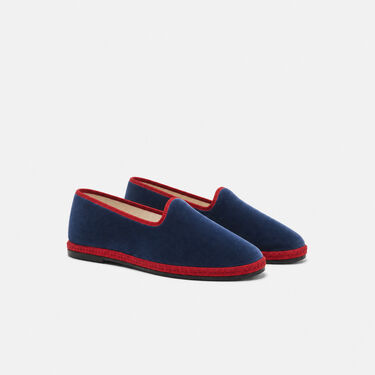 William IV Poker Scarosso: Blu - Velluto William IV Poker Scarosso: Blu - Velluto WILLIAMIVSLIP