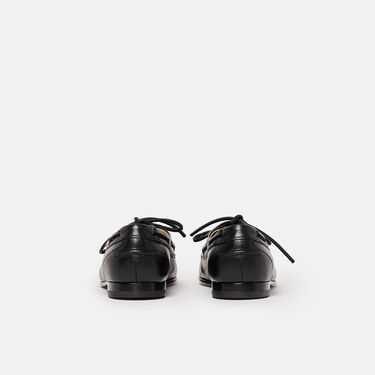 Scarosso Ginevro Black Black - Calf GINEVROLOAF