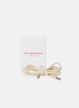 Scarosso Lacets Off White Off White - Coton SHOELACE