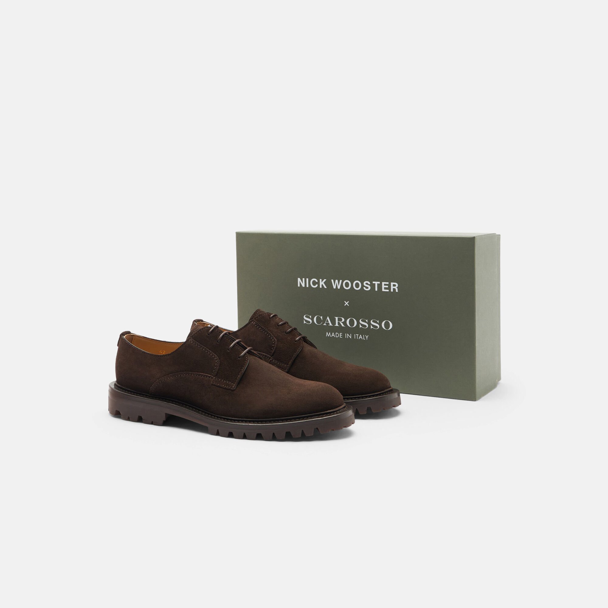 Scarosso Wooster III Brown Suede Brown - Suede WOOSTERIIIDERB