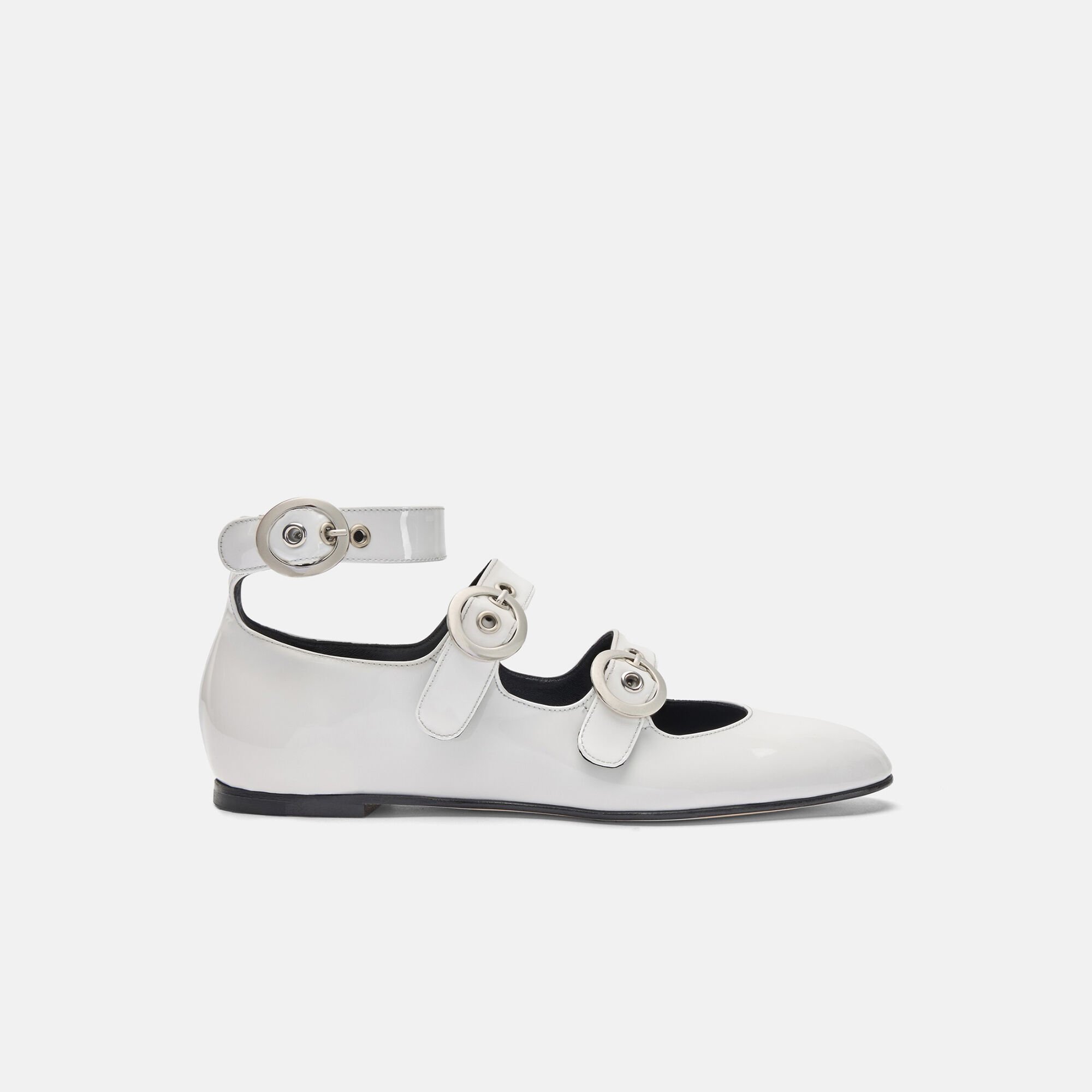 Scarosso Linda II White Patent White LINDAIIBALL