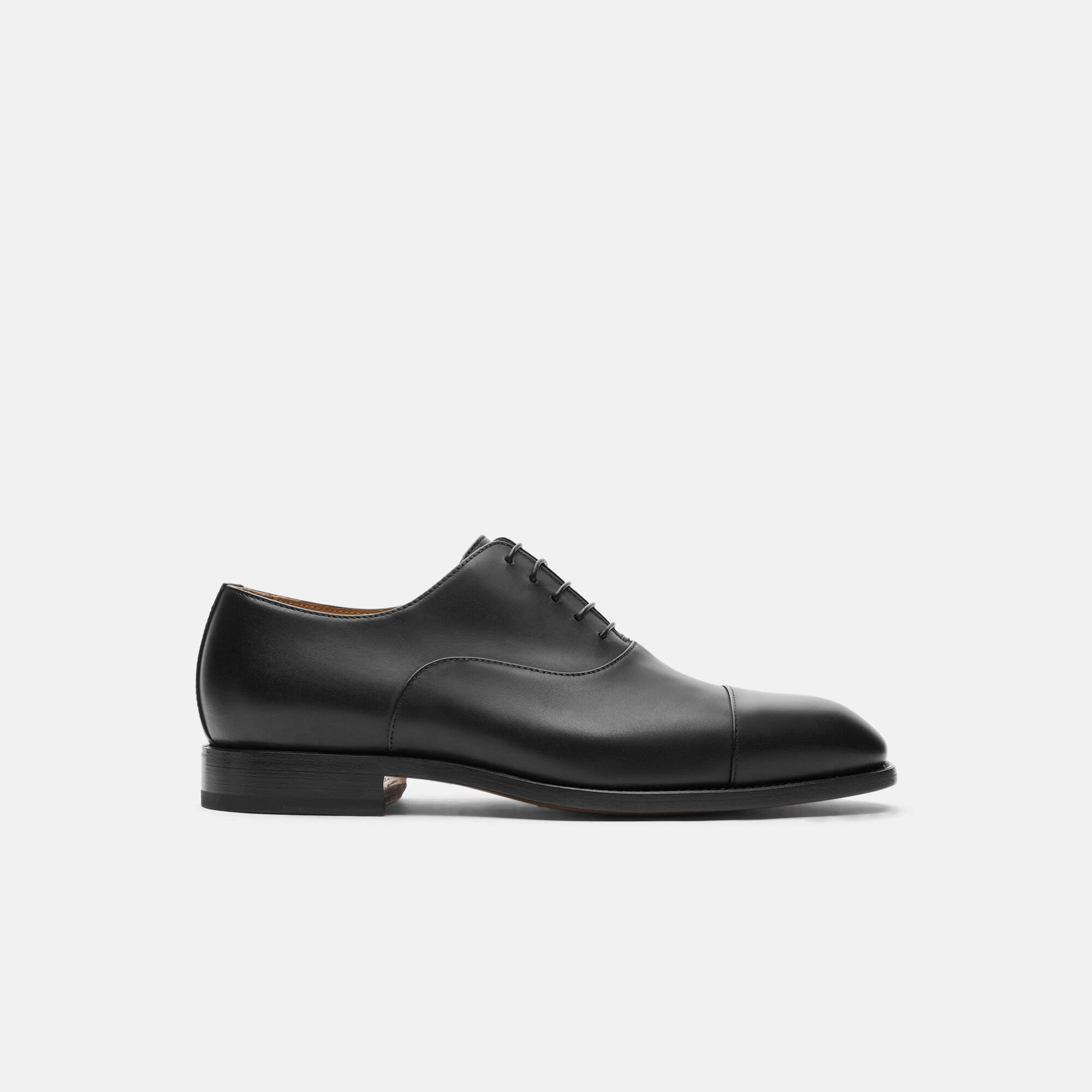 Scarosso Salvatore Noir Noir - Veau SALVATOREOXFO