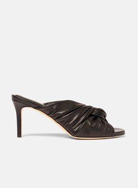 Kiki Chocolate Scarosso: Chocolate - Calf KIKISAND