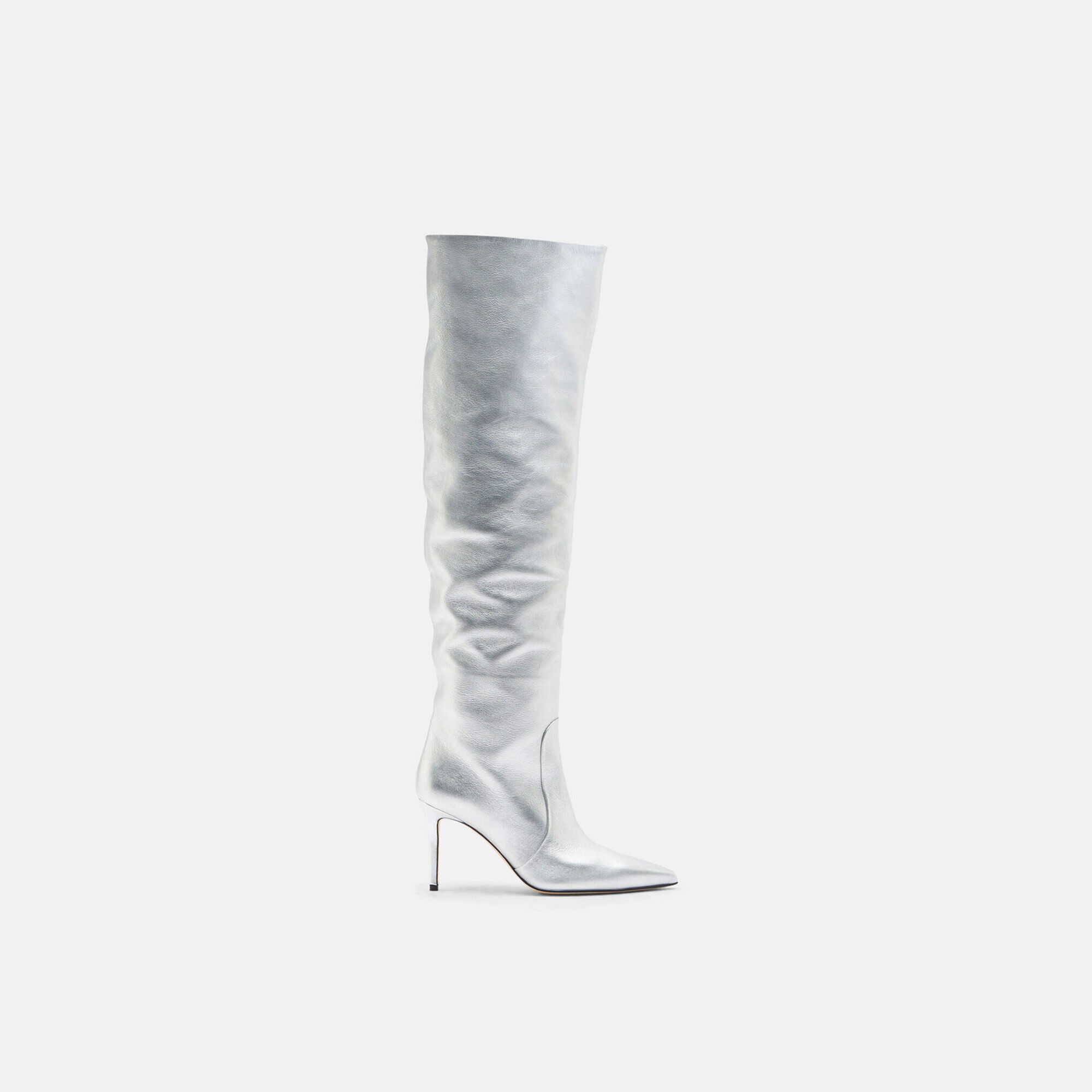 Scarosso Carra 银色 银色 - 小牛皮 CARRABOOT
