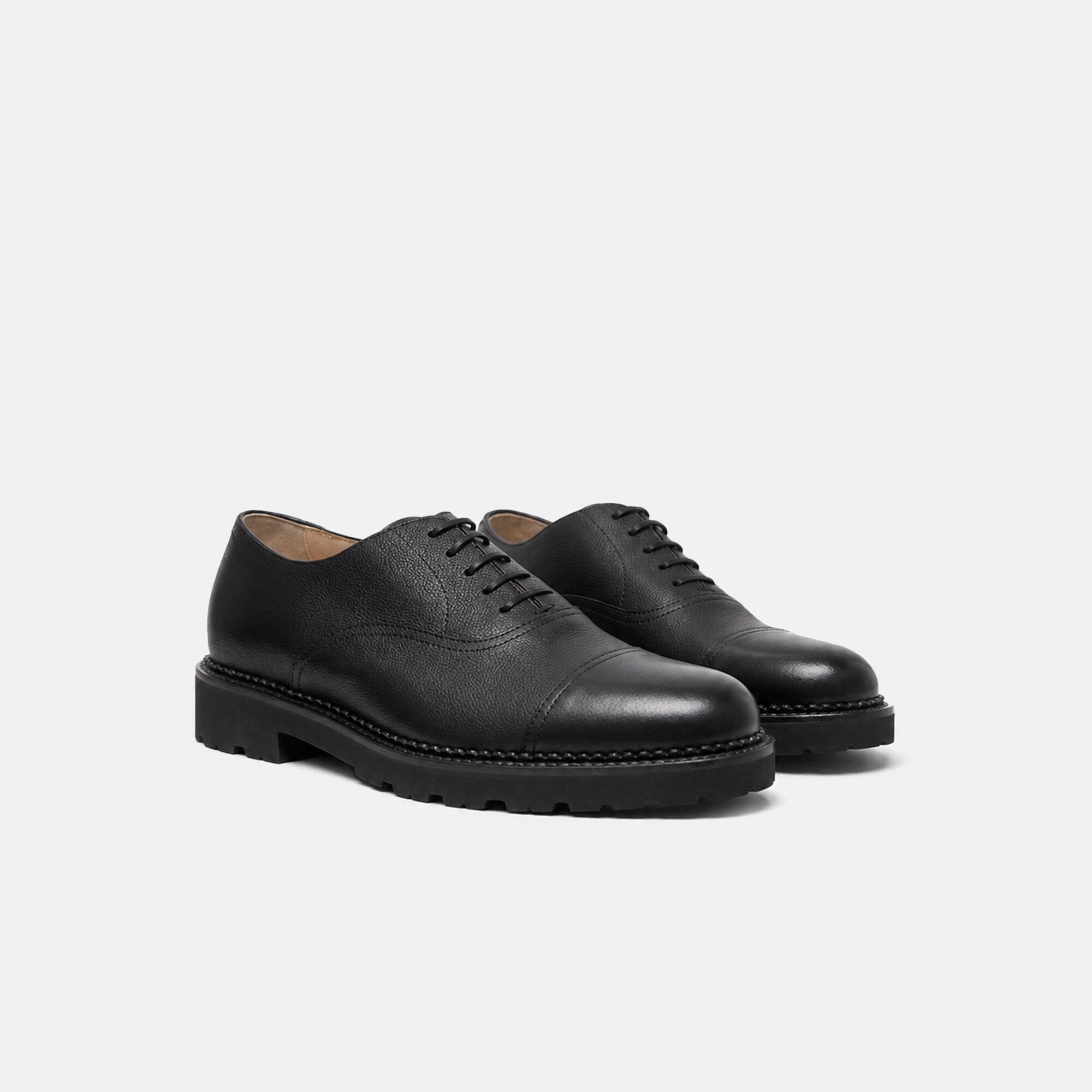 Rupert Black Grain Scarosso: Black - Calf Rupert Black Grain Scarosso: Black - Calf RUPERTOXFO