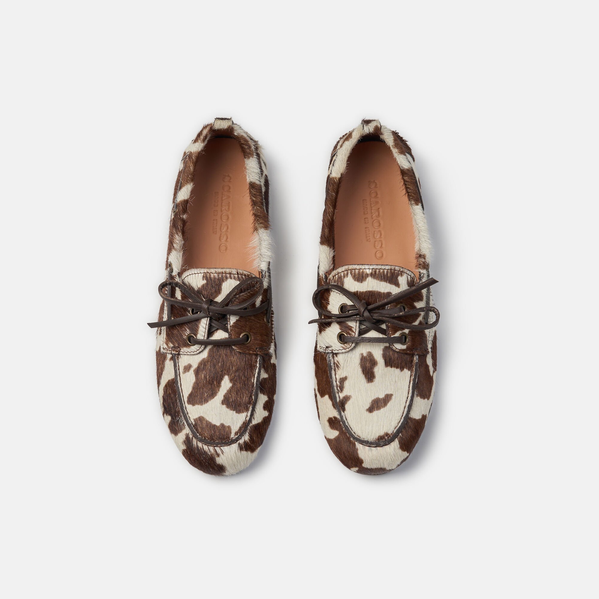 Avery Cow Pony Scarosso: Cow Print - Ponyhair-Effect Calf AVERYBOAT