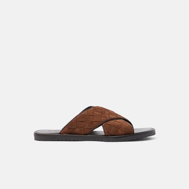 Scarosso Ettore Brown Suede Woven Brown - Suede ETTORESAND Scarosso Ettore Brown Suede Woven Brown - Suede ETTORESAND