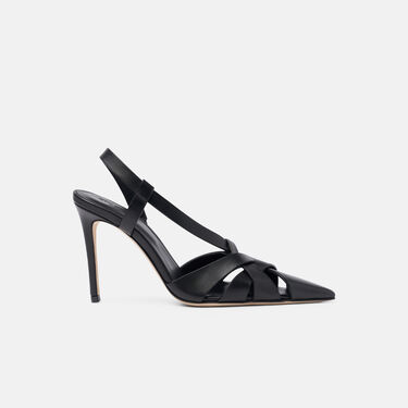 Scarosso Athena Noir Noir - Veau ATHENAPUMP