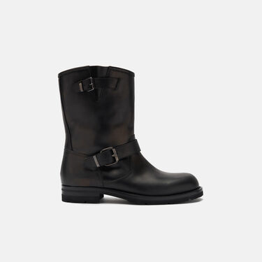 Scarosso Kurt Noir Noir - Veau KURTBOOT