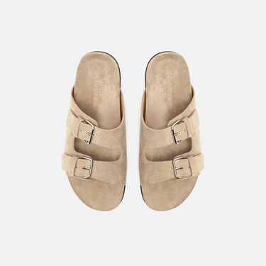 Scarosso Enea Beige Scamosciato Beige - Camoscio ENEASAND