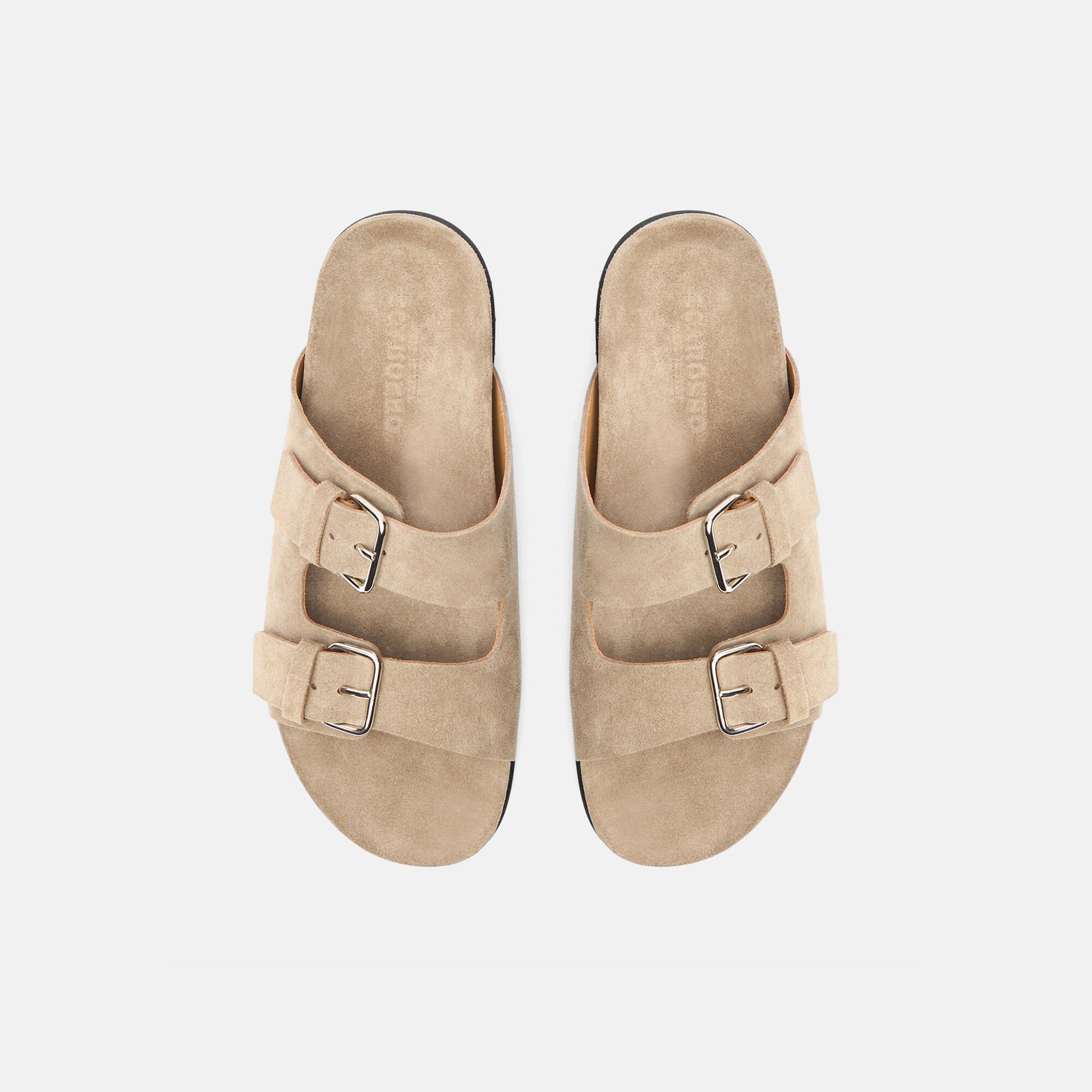 Scarosso Enea Beige Scamosciato Beige - Camoscio ENEASAND