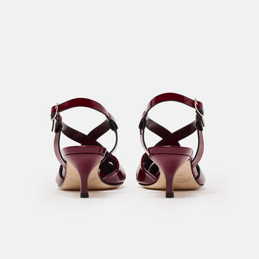 Scarosso Clio Burgundy Patent Burgundy - Patent CLIOPUMP Scarosso Clio Burgundy Patent Burgundy - Patent CLIOPUMP