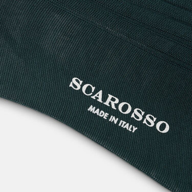 Scarosso Wadenstrümpfe Dunkelgrüne  Baumwolle Dunkelgrüne - Baumwolle CALFCOTTSOCK
