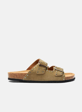 Scarosso Hopi Green Suede Burgundy - Calf MARIANOLOAF