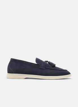 Scarosso Leandra Blue Suede Blue - Suede LEANDRALOAF