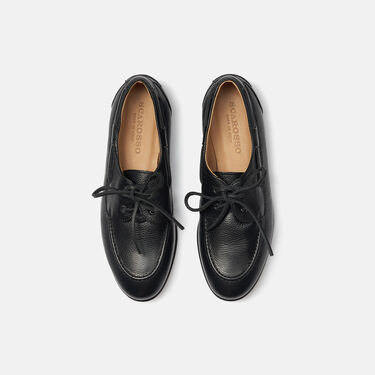 Scarosso Ginevra Black Grain Black - Calf GINEVRALOAF